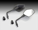 【5日前後で発送】 バイク用品 ハンドルKITACO キタコ GPRミラー(T3) 左 正ネジ M10 BK675-1205031 4990852121670取...