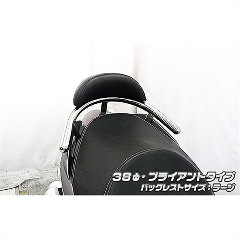 バイクパーツ 外装ウイルズウィン Bレスト付タンデムバー BRY/38/L 1573-12-01 4548916379903バーグマ..