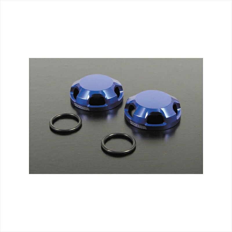 バイクパーツ スペシャルパーツタケガワ フォークボルトキャップTYPE-1/ブルー 06-02-0052 4514162209684CB400(NC47) NC700