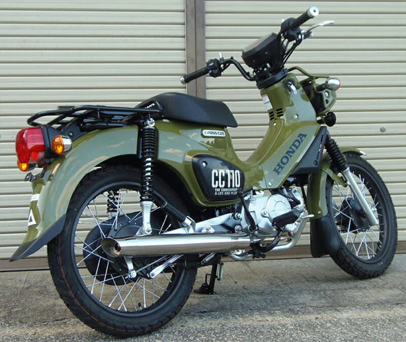 マフラー ZEEX CUB クラシック ダウンタイプ クロスカブJA45T26-H035-0223 4550255723699取寄品