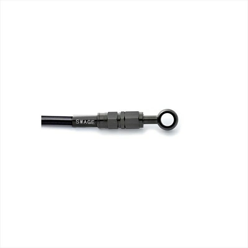 【5日前後で発送】バイクパーツ スウェッジライン イージーオーダーホース ステンBLK/BLKBTKB-1213M-0725 454995014956920-SD 725mm