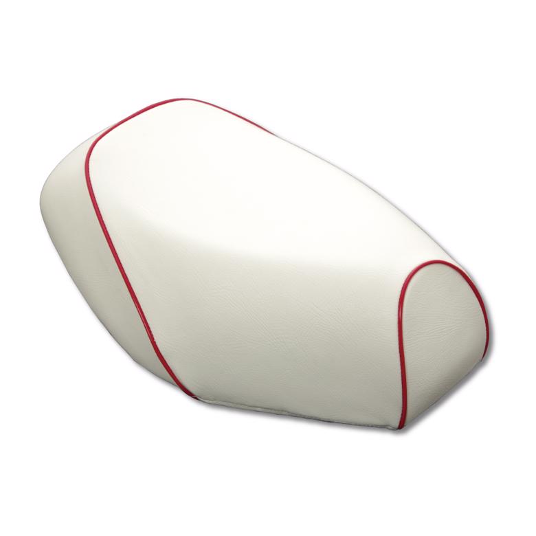 外装 国産シートカバー CE11A アドレスV100カラー 白カバー・赤パイピング 張替GH15SC20P40 4580336280551取寄品