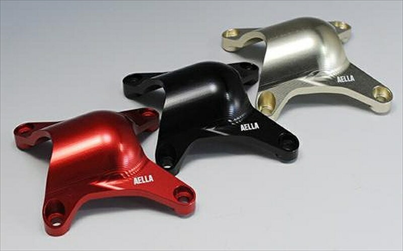 バイクパーツ 外装アエラ AELLA ウォーターポンプカバープロテクター アルミ レッドAE-68202 RD 4548664941261レッド