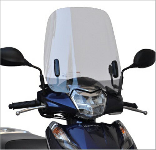【5日前後で発送】バイク用品 外装AF-ASAHI アサヒフウボウ/旭風防 LE-23 ウインドシールド LEAD125 2BJ-JF45LE-23 45601...