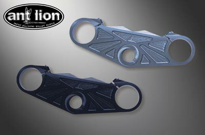 バイク用品 ハンドルアントライオン antlion トップブリッジ ナスカタイプ ブラック GSXR1000 0507441-BK 4547567752059取寄品