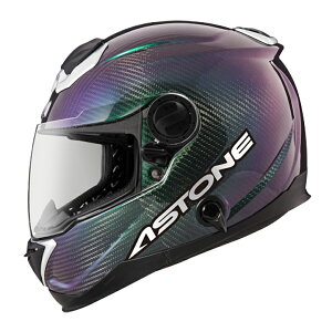 予約販売 7月下旬から8月納品分 ASTONE(アストン)フルフェイスヘルメット GT-1000F カーボン イリジウムカラー インナーシールド装備 バイク用 GT1000F