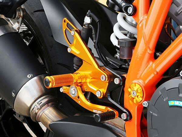 バイク用品 ステップBABYFACE ベビーフェイス バックステップキット GLD 1290 SUPER DUKE R 14002-KT008GD 4589981463609取寄品 セール