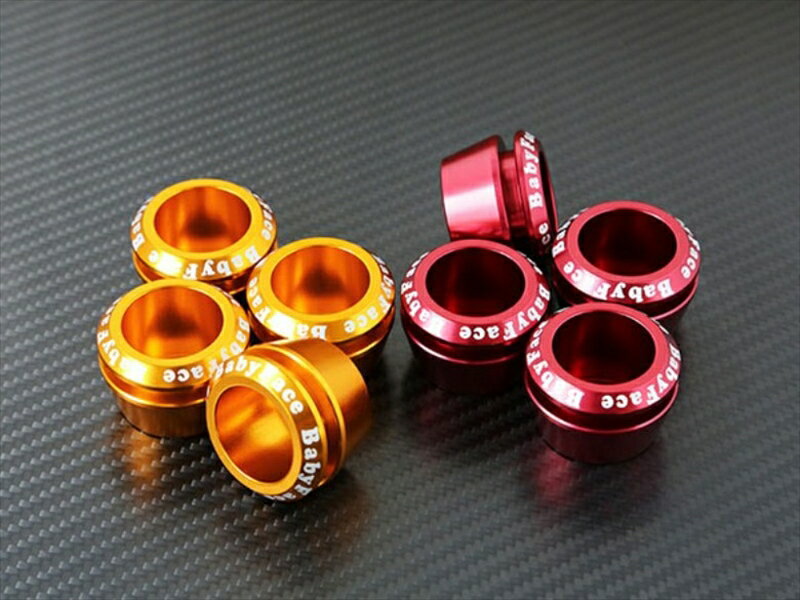 バイク用品 外装BABYFACE ベビーフェイス アクスルカップ GLD Ninja250 18 ZX-25R 20005-00015GD 4589981514...