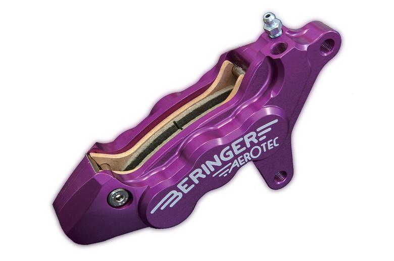 バイクパーツBERINGER(ベルリンガー) 6P アキシャルキャリパー 右 ゴールド D01-G454891691806540mm Ducati 748 94-02、851/888 88-94、916 93-98