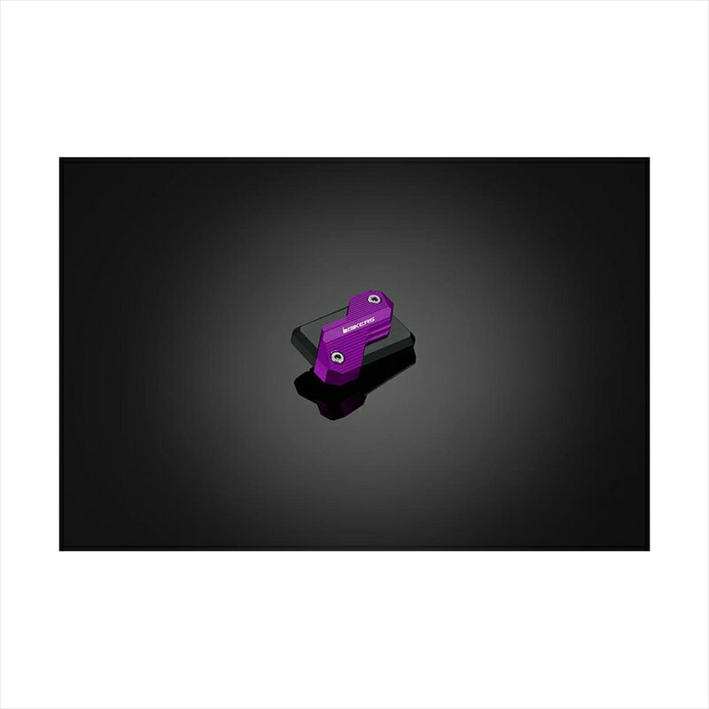 バイクパーツBIKERS(バイカーズ) マスターシリンダーキャップ パープル Y0100-PUR4548916463305TRICITY125 14-24 TRICITY155 17-24