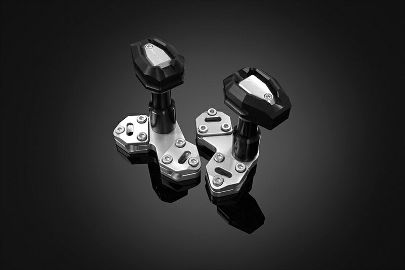 バイクパーツBIKERS(バイカーズ) フレームガード 左右 シルバーH0350-SLV4550255351502