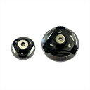 バイクパーツBIKERS(バイカーズ) エンジンプラグ 2個 ブラック K0145-BLK4548916441549Z125 PRO 16-22 KSR PRO 14