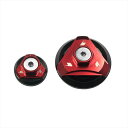バイクパーツBIKERS(バイカーズ) エンジンプラグ 2個 レッド K0145-RED4548916441624Z125 PRO 16-22 KSR PRO 14