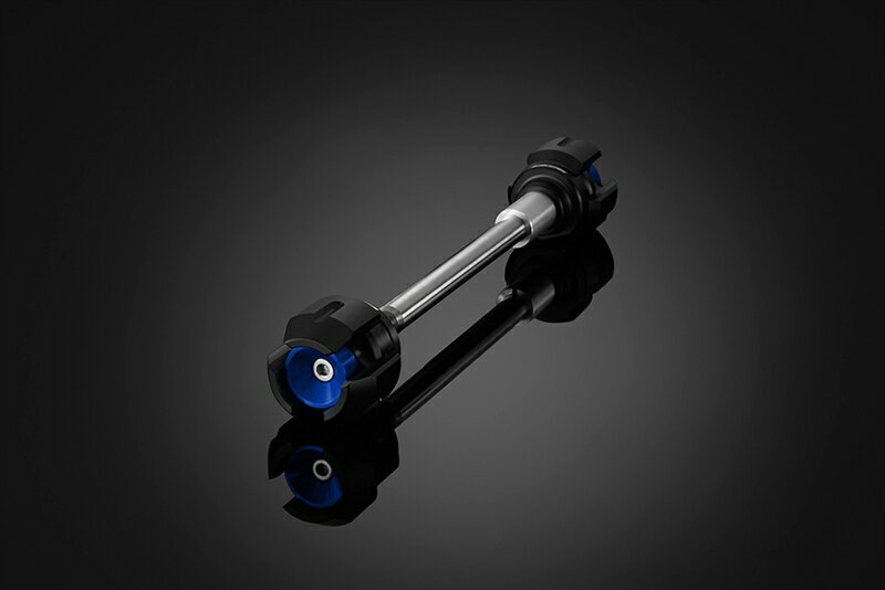 バイクパーツBIKERS(バイカーズ) フロント アクスルスライダー ブルーH0288-BLU4549950506263