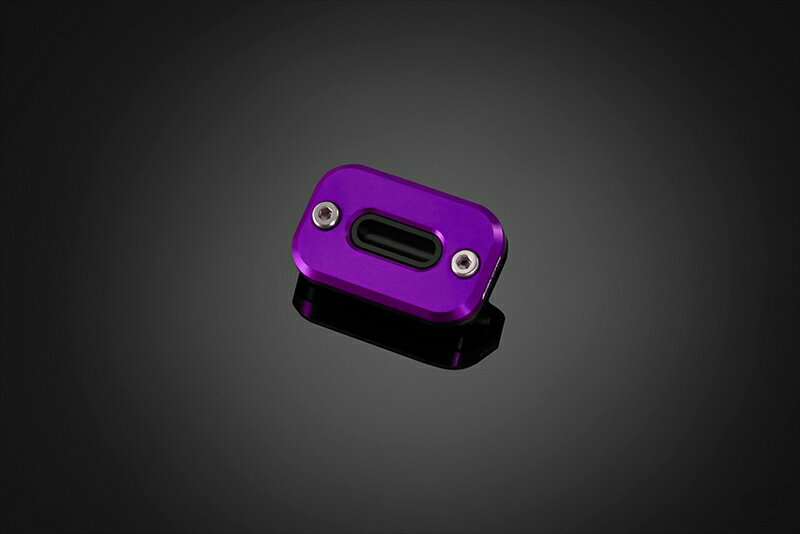 バイクパーツBIKERS(バイカーズ) フロントマスターシリンダーキャップ パープルY0198-PUR4548916700974