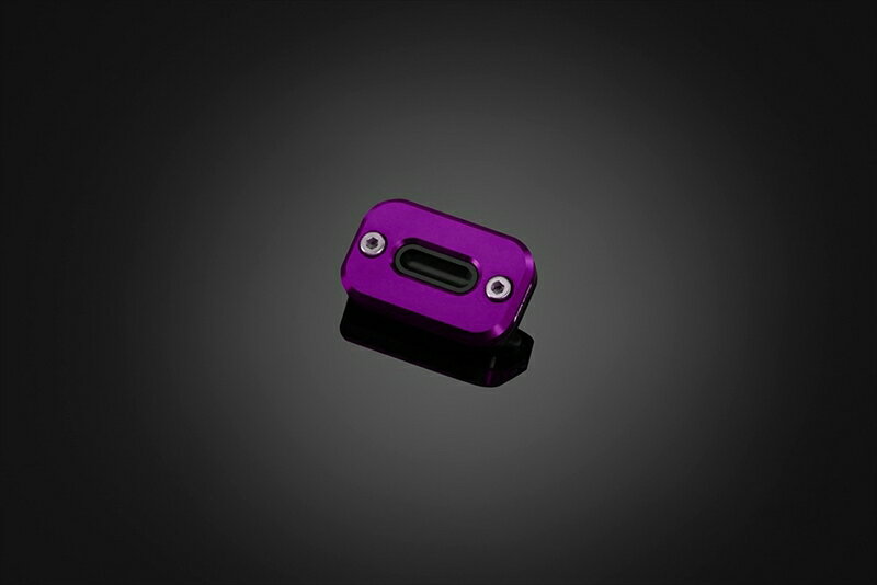 バイクパーツBIKERS(バイカーズ) リアマスターシリンダーキャップ パープルY0201-PUR4548916701193