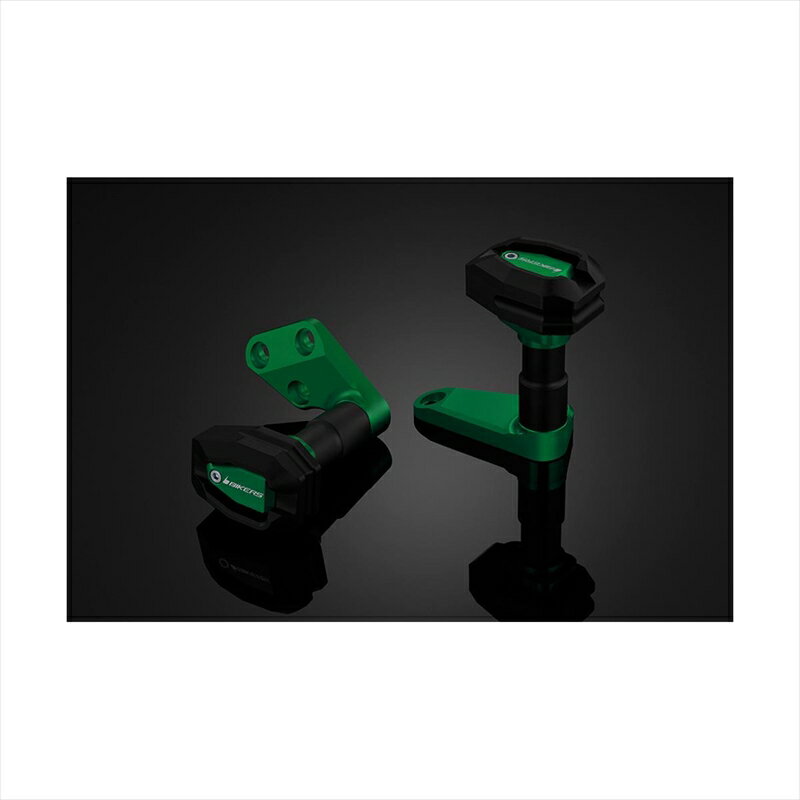 バイクパーツBIKERS(バイカーズ) ボディプロテクター 左右セット グリーン Y0176-GRN4548916534920YZF-R25 15-18 MT-25 16-24