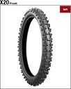 バイク用品 タイヤ ホイールBRIDGESTONE ブリヂストン BATTLECROSS X20 F 90 100-21 57M WMCS01365 4961914866051取寄品