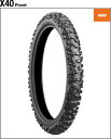 バイク用品 タイヤ ホイールBRIDGESTONE ブリヂストン BATTLECROSS X40 F 90 100-21 57M WMCS01367 4961914866501取寄品