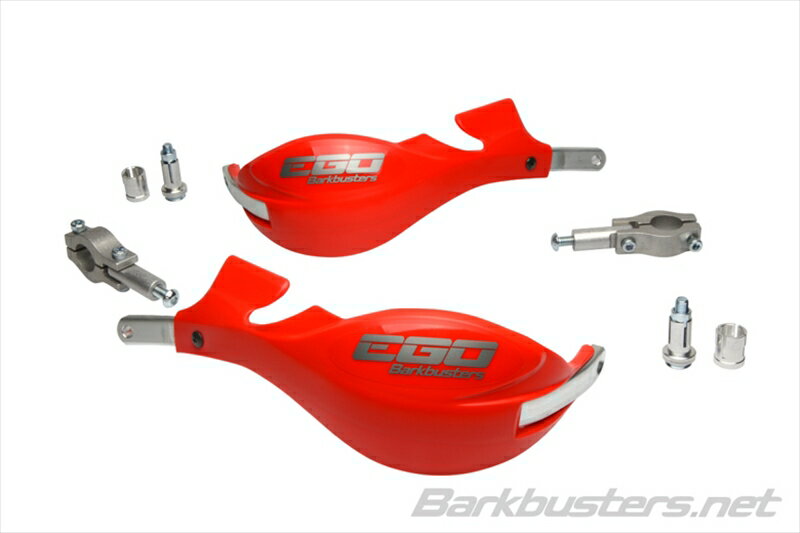 バイク用品 ハンドルBARKBUSTERS バークバスターズ Two Pointマウント ストレート22mm REDEGO-001-00-RD 4580041231763取寄品 セール