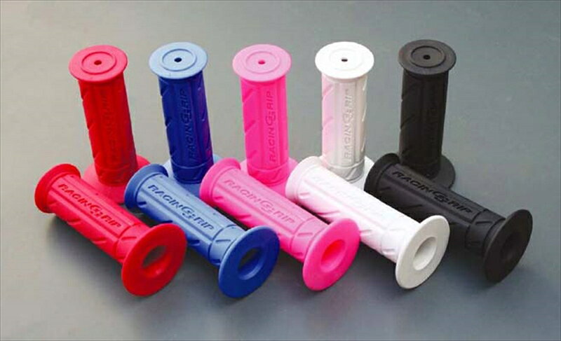 【5日前後で発送】バイク用品 ハンドルCF-POSH シーエフポッシュ ミニレーシンググリップ レッド クローズドエンド811461 4947934055323