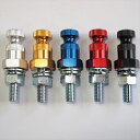 バイク用品 電装系CGC シージーシー アルミボルトセット M8X30 アカ 2ホン21580 4961511215801取寄品