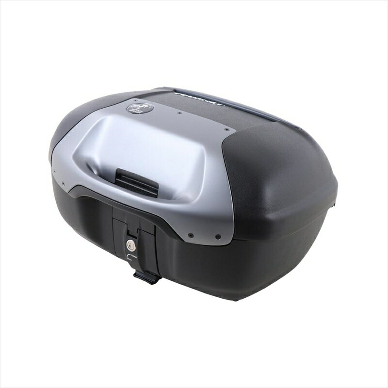 バイクパーツHEPCO&BECKER(ヘプコアンドベッカー) トップケース ジャーニー 42 610285 00 044548664154500ブラック/アークティック