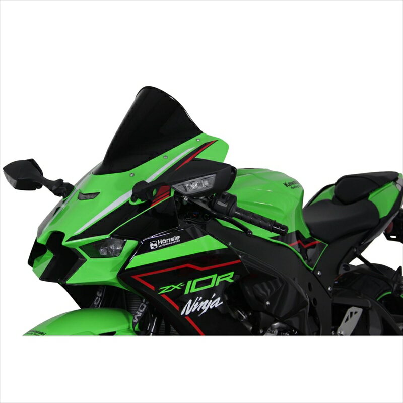 バイクパーツエムアールエー MRA スクリーンレーシング ブラック ZX-10R/RR 21-254025066171590 4550255589929