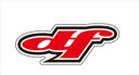 バイク用品 アクセサリーダートフリーク ダートフリーク ステッカー 4.5cm レッド DFDF50-4311 4547567659761