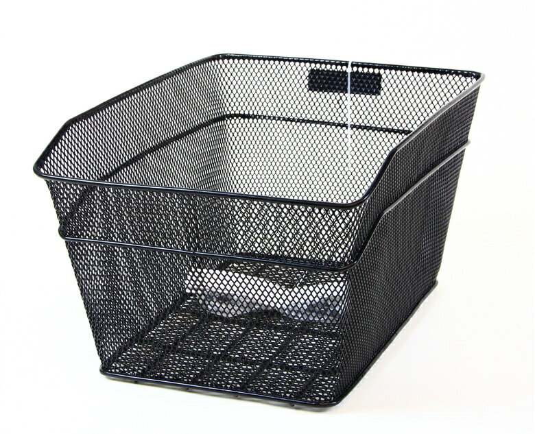 バイクパーツUNICAR(ユニカーコウギョウ) ユニカーコウギョウ スクーター用 後カゴ ブラックBG064 4982612836399