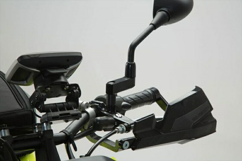 バイク用品 エスダブリューモーテック SWモーテック ミラーエクステンションサイド40mmBLK M10×P1.25用 40mmカラー付SVL005051050...