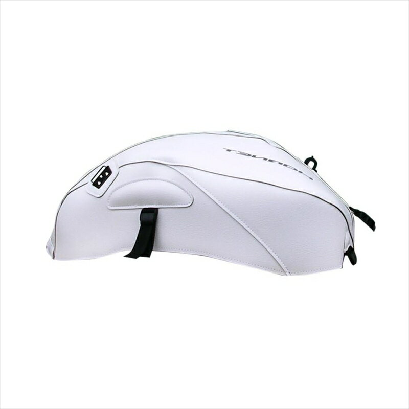 バイクパーツ バグスター タンクカバー ホワイト1533E 4547567810742HORNET600 07-10