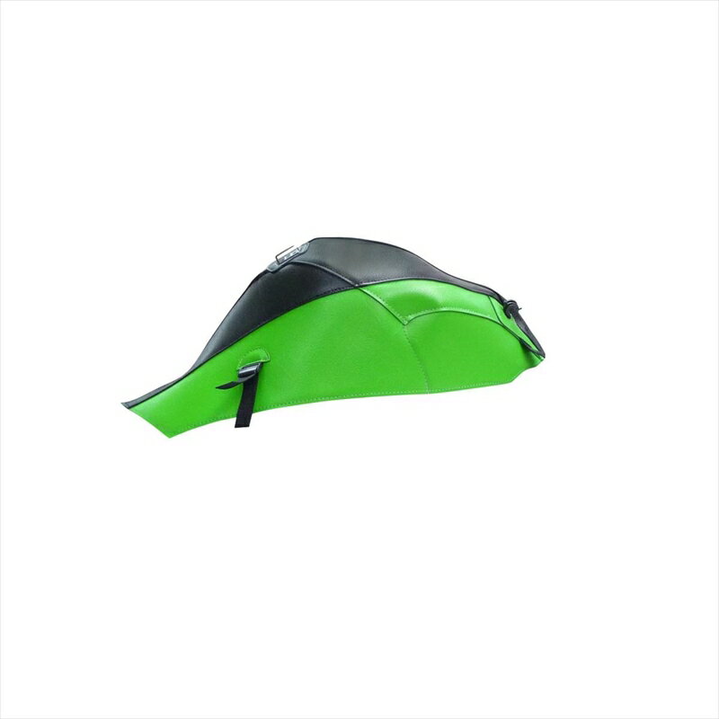 バイクパーツBAGSTER(バグスター) タンクカバー ブラック/グリーン 1614B4548664650958ZX-10R 11-25
