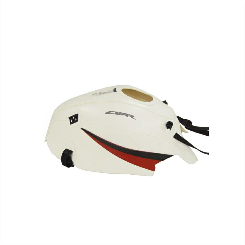 バイクパーツ バグスター タンクカバー ホワイト/レッド/ブラック1611A 4548664652778CBR600F 11-13