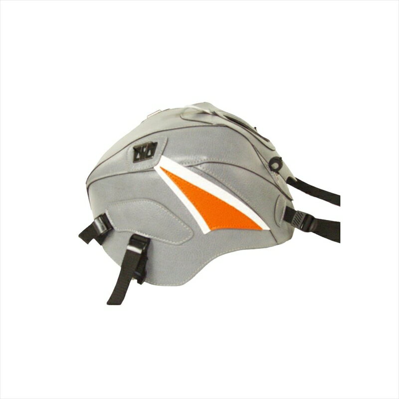 バイクパーツ バグスター タンクカバー スチールグレー/ホワイト/オレンジ1609A 4548664652860CBR250R/125R 11-17