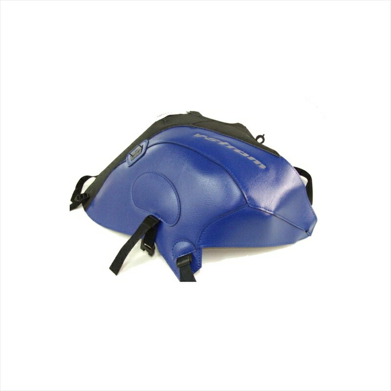 バイクパーツ バグスター タンクカバー マットブラック/ブルー1626E 4548916570065V-STROM 650 12-16