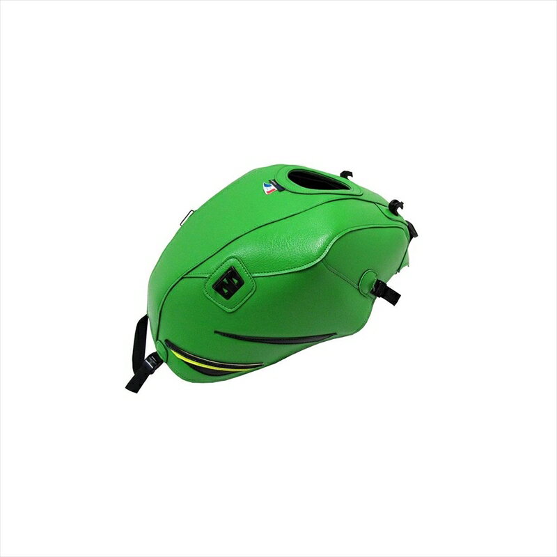 バイクパーツBAGSTER(バグスター) タンクカバー グリーン/ネオンイエロー 1771A4549950966982Ninja250/400 18-24
