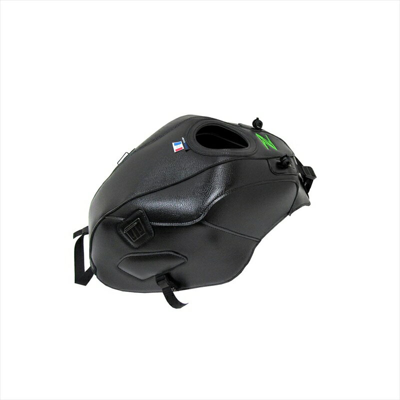 バイクパーツBAGSTER(バグスター) タンクカバー ブラック/グリーン 1772B4549950967026Z250/Z400 19-24