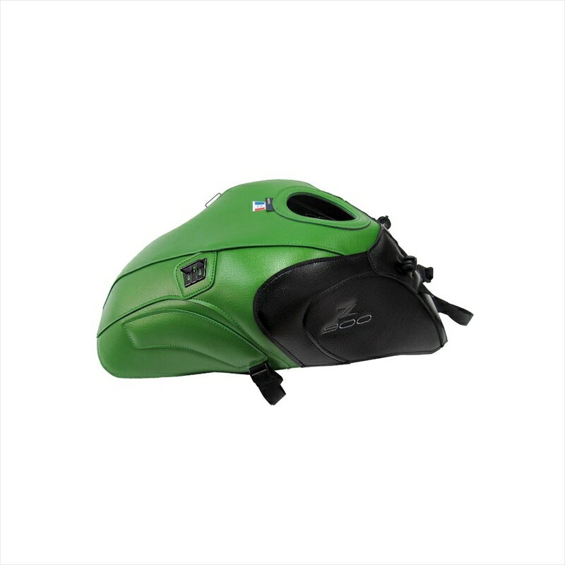 バイクパーツBAGSTER(バグスター) タンクカバー ブラック/パールグリーン 1726I4550255457877Z900 18-24(2)