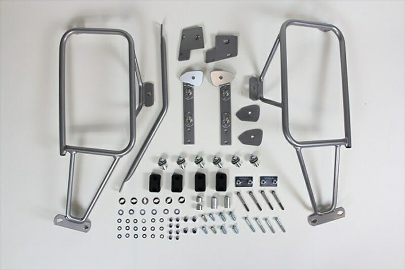 バイクパーツHEPCO&BECKER(ヘプコアンドベッカー) サイドキャリア Lock-it シルバー650655 00 094548664187898