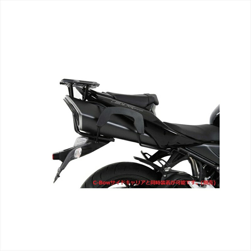 バイクパーツHEPCO&BECKER(ヘプコアンドベッカー) トップケースキャリア アルラック ブラック 6503519 01 014548664503780B-KING 08-11