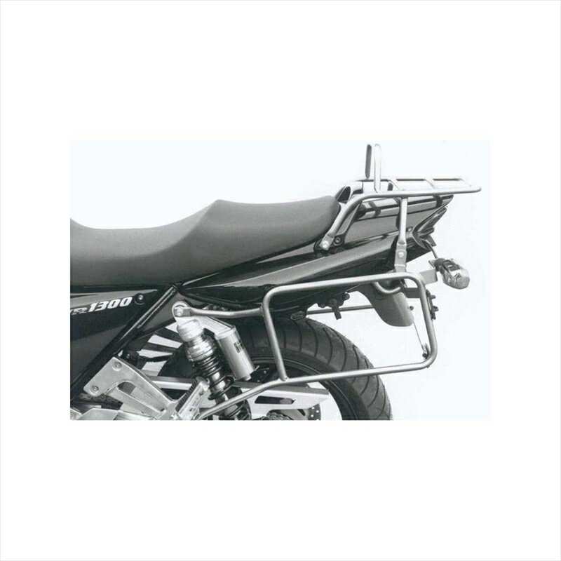 バイクパーツHEPCO&BECKER(ヘプコアンドベッカー) トップ＆サイドケースキャリア ブラック 650482 00 014548664525355XJR1200/SP/1300 94-03
