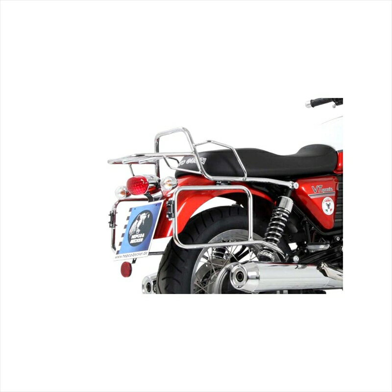バイクパーツHEPCO&BECKER(ヘプコアンドベッカー) サイドキャリア クローム 650540 00 024548664532414V7/Classic/Special 08-14/V7 II Stone/Special 15-16