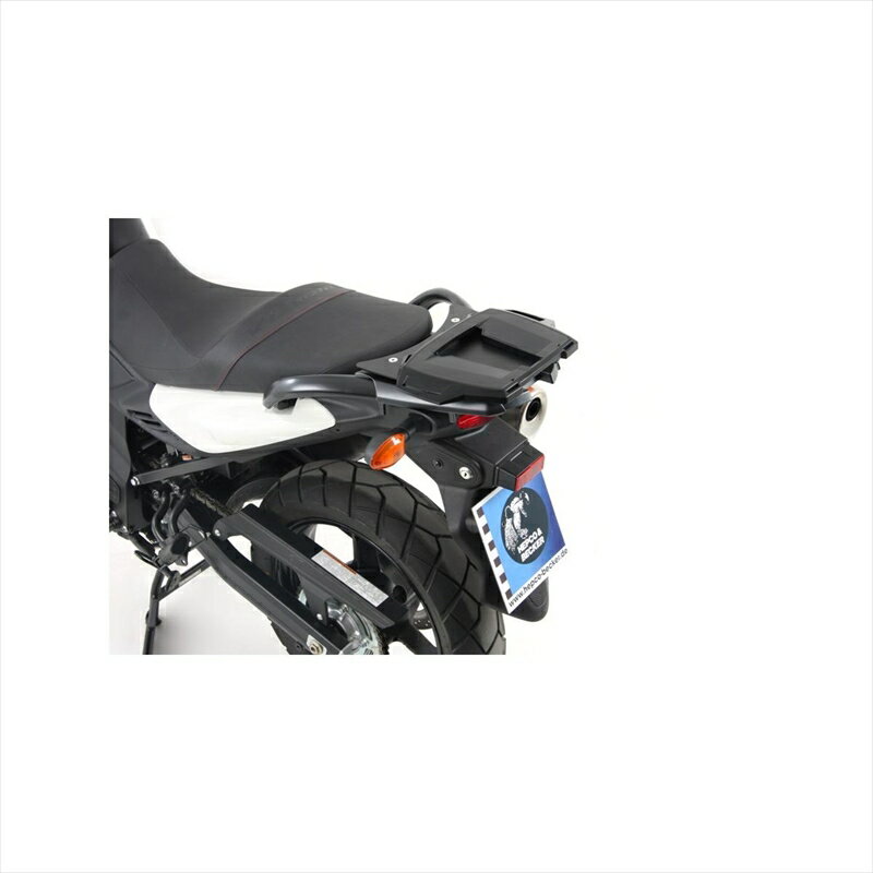 バイクパーツHEPCO&BECKER(ヘプコアンドベッカー) トップケースキャリア アルラック ブラック 6503528 01 014548664616008V-Strom650/XT ABS 12-16