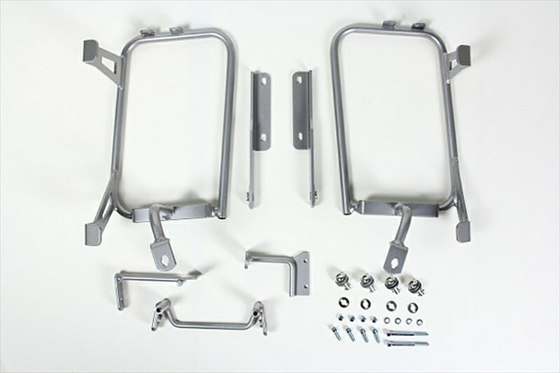 バイクパーツHEPCO&BECKER(ヘプコアンドベッカー) サイドキャリア Lock-it シルバー650665 00 094548664879977