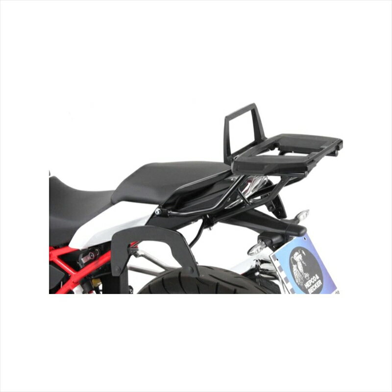バイクパーツHEPCO&BECKER(ヘプコアンドベッカー) トップケースキャリア アルラック ブラック 650676 01 014548916377008R1200R/RS 15-18/R1250R/RS 19-25