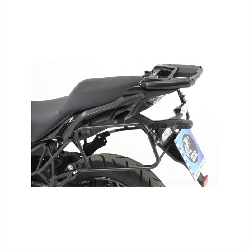 バイクパーツHEPCO&BECKER(ヘプコアンドベッカー) サイドキャリア Lock-it ブラック 6502522 00 014548916424177Versys650 15-25