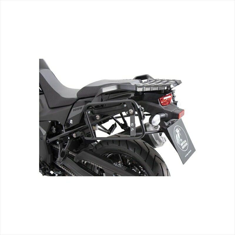 バイクパーツHEPCO&BECKER(ヘプコアンドベッカー) サイドキャリア Lock-it ブラック 6503544 00 014549950967453(XT不可)V-Strom1050 20-22