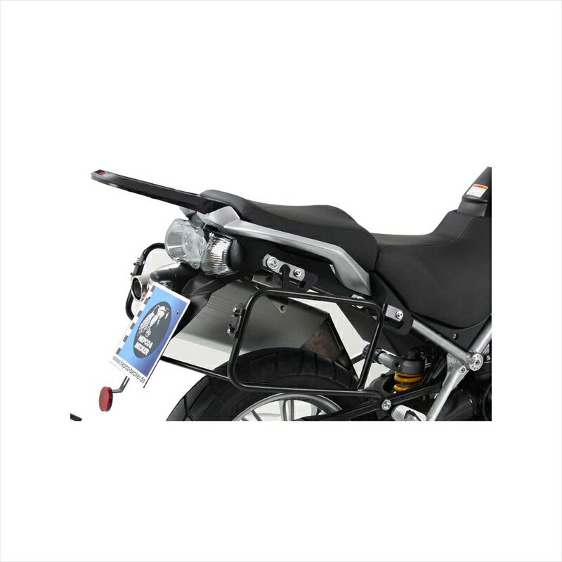バイクパーツHEPCO&BECKER(ヘプコアンドベッカー) サイドキャリア Lock-it ブラック 650541 00 014550255040932Stelvio/NTX1200 08-16