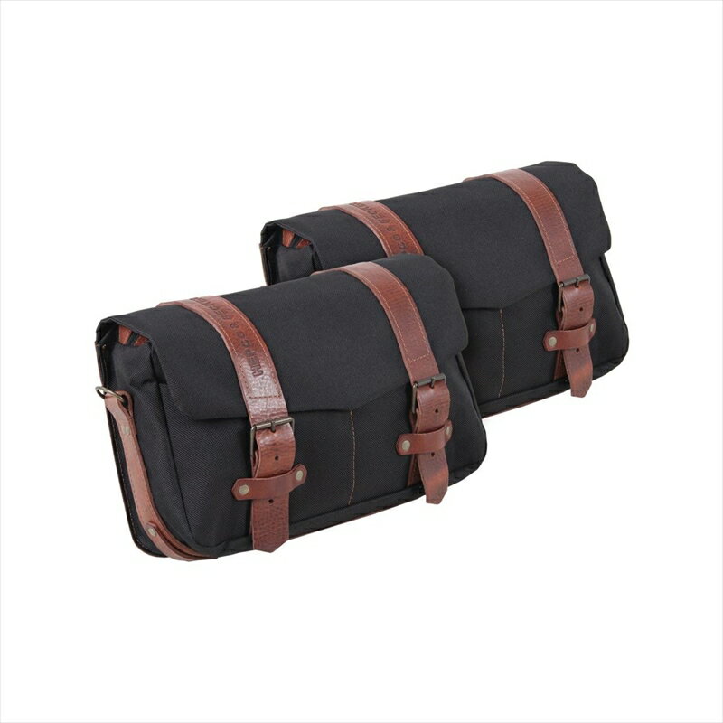 バイクパーツHEPCO&BECKER(ヘプコアンドベッカー) サイドバッグ レガシー C-Bowサイドキャリア用 M 左右セット 6451976 00 01 MM4550255042035ブラック